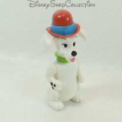 Figure toy puppy MCDONALD'S Mcdo The 101 Dalmatians brown hat Disney 8 cm