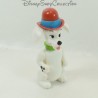 Figura cachorro de juguete MCDONALD'S Mcdo Los 101 dálmatas sombrero marrón Disney 8 cm
