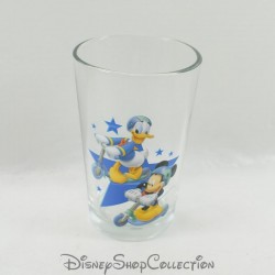 Donald y Mickey Glass DISNEY Mickey Mouse Scooter Estrellas Azules 11 cm