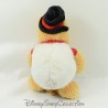 Peluche Winnie the Pooh DISNEY STORE muñeco de nieve con sombrero y reno 24 cm