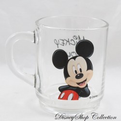 Mug en verre Mickey Mouse DISNEY Luminarc transparent 9 cm