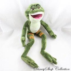 Plush frog Naveen DISNEYLAND PARIS The princess and the frog Prince transformed into a frog 52 cm