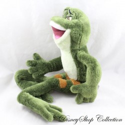 Plush frog Naveen DISNEYLAND PARIS The princess and the frog Prince transformed into a frog 52 cm