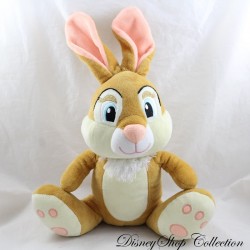 Peluche lapin Miss Bunny DISNEY PTS SRL Bambi beige 28 cm