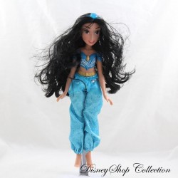 Modello bambola Jasmine DISNEY Hasbro articolato senza spalline in plastica glitter 26 cm