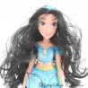 Modello bambola Jasmine DISNEY Hasbro articolato senza spalline in plastica glitter 26 cm