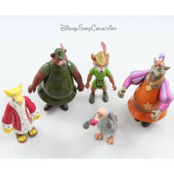 Set de 5 figuras articuladas DISNEY Robin Hood