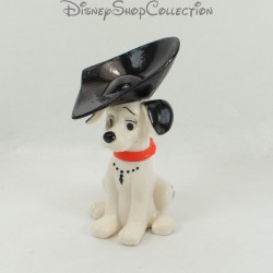 Figurine jouet chiot MCDONALD'S Mcdo Les 101 Dalmatiens chapeau Cruella Disney 8 cm