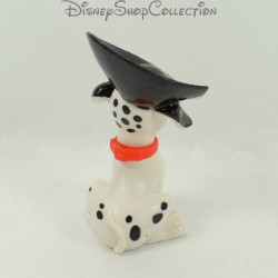 Figura cachorro de juguete MCDONALD'S Mcdo Los 101 dálmatas sombrero Cruella Disney 8 cm