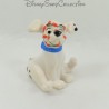 Figura cachorro de juguete MCDONALD'S Mcdo Los 101 dálmatas guirnalda roja Disney 6 cm