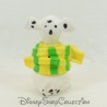 Figura de juguete cachorro MCDONALD'S Mcdo Los 101 dálmatas amarillo y verde bufanda Disney 6 cm