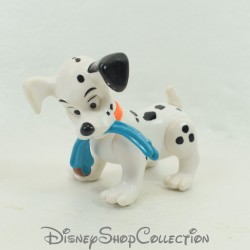 Figurine jouet chiot MCDONALD'S Mcdo Les 101 Dalmatiens laisse bleue Disney 6 cm