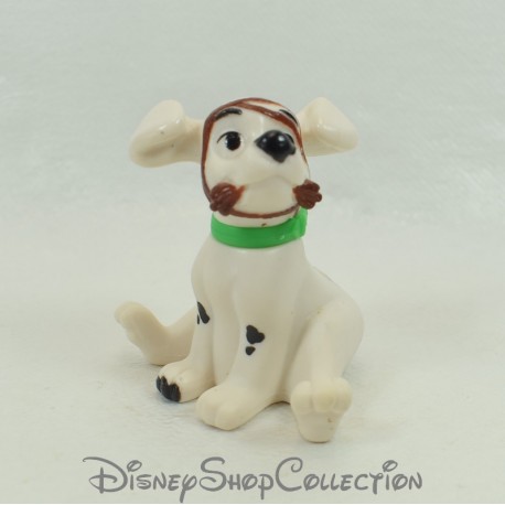 Figure toy puppy MCDONALD'S Mcdo The 101 Dalmatians leaves brown Disney 6 cm