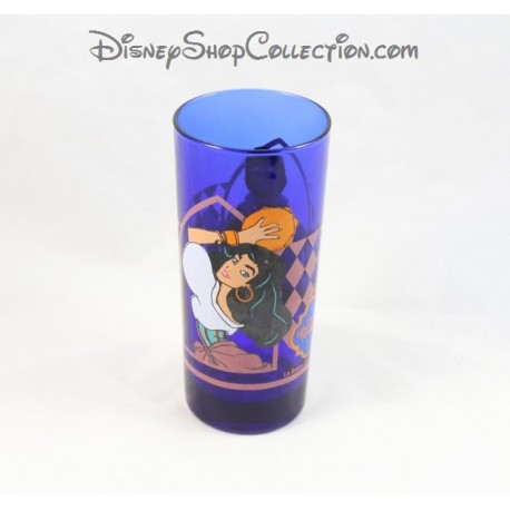 Esmeralda Phoebus DISNEY the Hunchback of Notre Dame High glass 14 cm blue glass