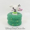 Figura cachorro de juguete MCDONALD'S Mcdo Los 101 dálmatas cebada azúcar abeto verde Disney 8 cm