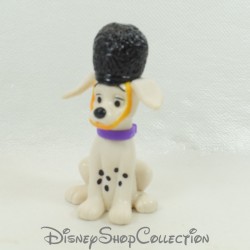 Cucciolo giocattolo di figura MCDONALD'S Mcdo I 101 dalmati cappello pelle d'orso guardia inglese Disney 8 cm