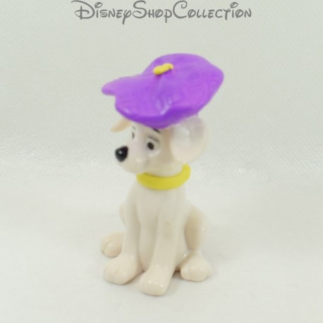 Figura cachorro de juguete MCDONALD'S Mcdo Los 101 Dálmatas Disney Sombrero escocés 7 cm