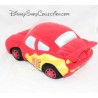 Peluche voiture Flash Mcqueen DISNEY STORE Cars rouge 33 cm 