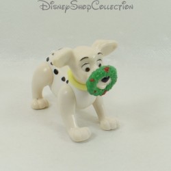 Figure toy puppy MCDONALD'S Mcdo The 101 Dalmatians crown Christmas Disney 5 cm