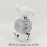 Figure toy puppy MCDONALD'S Mcdo The 101 Dalmatians Disney silver ribbon 7 cm