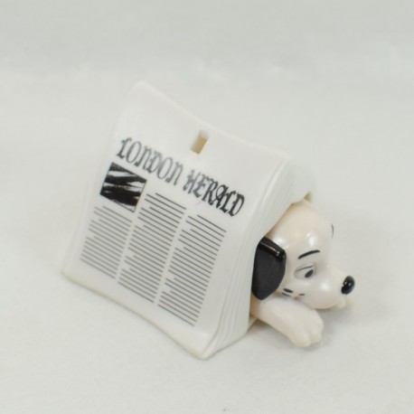 Figure toy puppy MCDONALD'S Mcdo The 101 Dalmatians Disney newspaper 5 cm