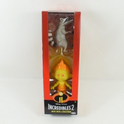 Pack figurine Les indestructibles 2 DISNEY PIXAR Jack-Jack et Raccoon Jakks