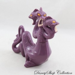 Figura articulada del monstruo púrpura Hércules Hydra DISNEY con 3 cabezas McDonald's 11 cm