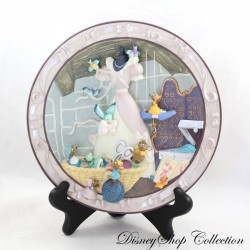Cinderella 3D relief plate WALT DISNEY CLASSIC Collection We can do it! WDCC (R14)