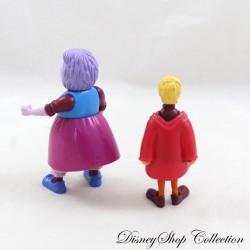 Ensemble de 2 figurines Merlin DISNEY HEROES Famosa Madame Mim et Arthur articulées 9 cm