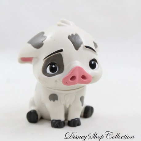 Figura Pua maiale DISNEY Vaiana pvc seduta triste 6 cm Figura Pua maiale DISNEY Vaiana pvc seduta triste 6 cm
