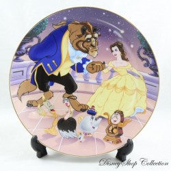 Beauty and the Beast Collection Plate DISNEY CARTOON CLASSICS Kenleys Ball Scene (R14)