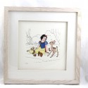 Framed engraving Snow White and the Seven Dwarfs DISNEY TREASURES Applause limited edition 7.500 ex. (R14)