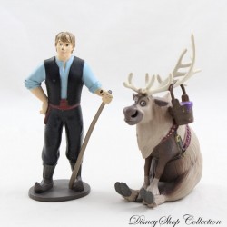 Set of 2 figurines Sven and Kristoff DISNEY The Snow Queen pvc 9 cm