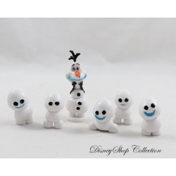 Set of figures Olaf and his little brothers DISNEY The Snow Queen a frosty party