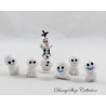 Ensemble de figurines Olaf et ses petits frères DISNEY La Reine des neiges une fête givrée
