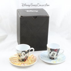 Set von DISNEY Egan Mickey und Minnie Kaffeetassen