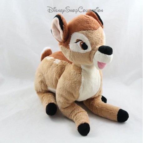 Peluche Bambi NICOTOY Disney biche assise