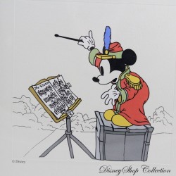 Grabado enmarcado La Fanfare Mickey DISNEY TREASURES Applause The Band concierto edición limitada 7.500 ex. (R14)