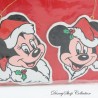 Decorazioni natalizie Mickey Minnie DISNEY set di 2 ornamenti di cartone 10 cm