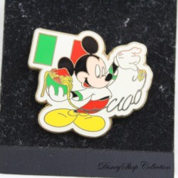 Pin's Mickey DISNEYLAND PARIS Italy spaghetti dish Bolognese Disney 3.5 cm