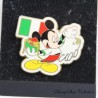 Pin's Mickey DISNEYLAND PARIS Italia plato de espaguetis Boloñesa Disney 3,5 cm