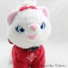 Plush Marie cat DISNEY STORE The Aristocats Scottish knot sweater snowflake Christmas 17 cm