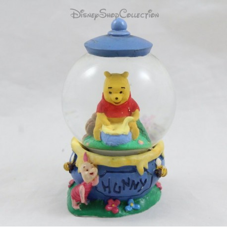 Mini globo di neve DISNEY Winnie the Pooh piccolo globo di neve RARE 6 cm