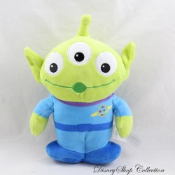 Peluche extraterrestre alien DISNEY PIXAR Nicotoy Toy Story 3 vert bleu 20 cm