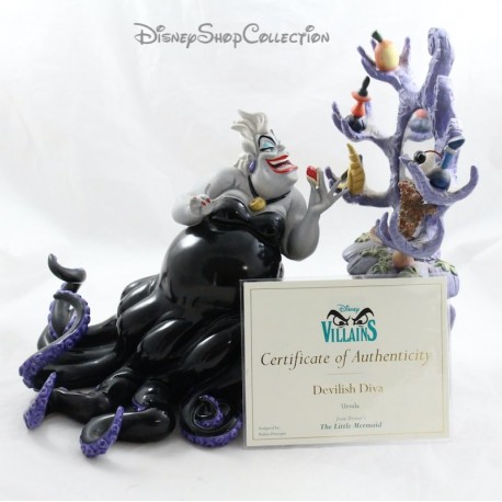 WDCC-Figur Ursula und ihr Spiegel DISNEY Die kleine Meerjungfrau "Teuflische Diva"