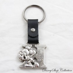 Keychain Mickey Mouse DISNEYLAND PARIS letter K in brass metal
