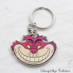 Keychain cat Cheshire DISNEY Alice in Wonderland double-sided tin metal