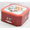 Boîte à biscuits Mickey, Minnie et Pluto DISNEY Delacre traineau de Noel