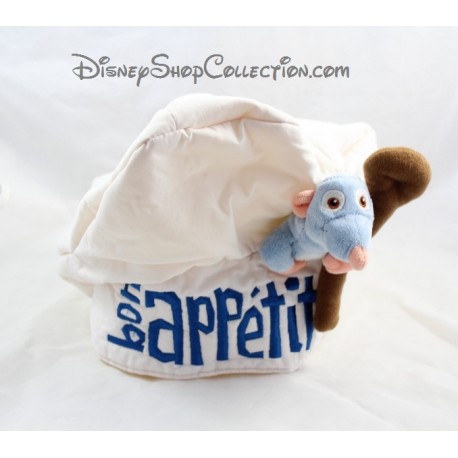 Chapeau Ratatouille DISNEYLAND PARIS bon appétit peluche Rémy 