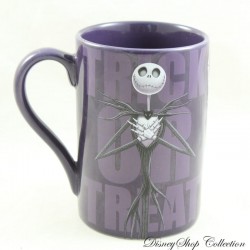 Mug in relief Jack Skellington DISNEY STORE The strange Christmas of Mr. Jack purple cup 13 cm